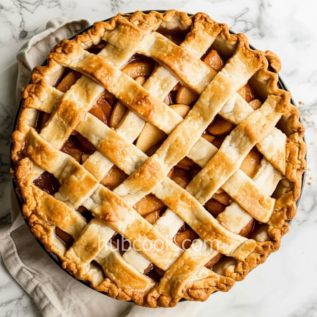 Healthier Apple Pie by Grandma Ople