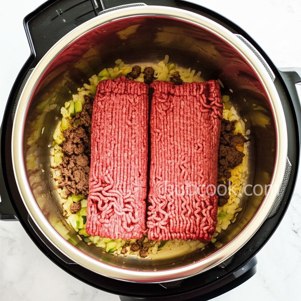 Instant Pot Beef-Stuffed Peppers
