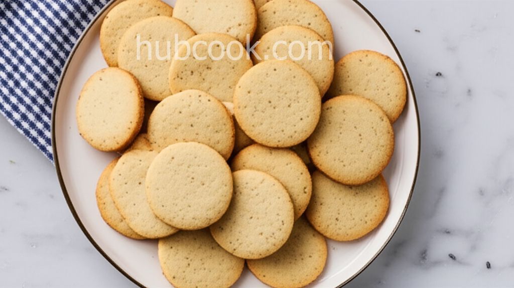 Lavender Shortbread Cookies