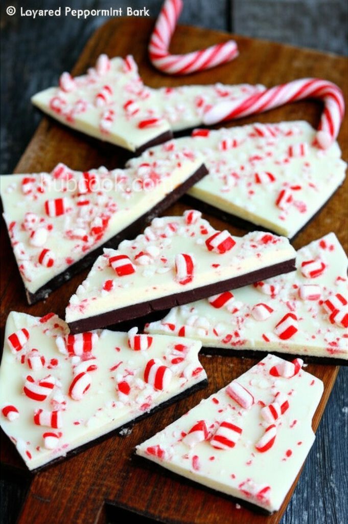 Layered Peppermint Bark