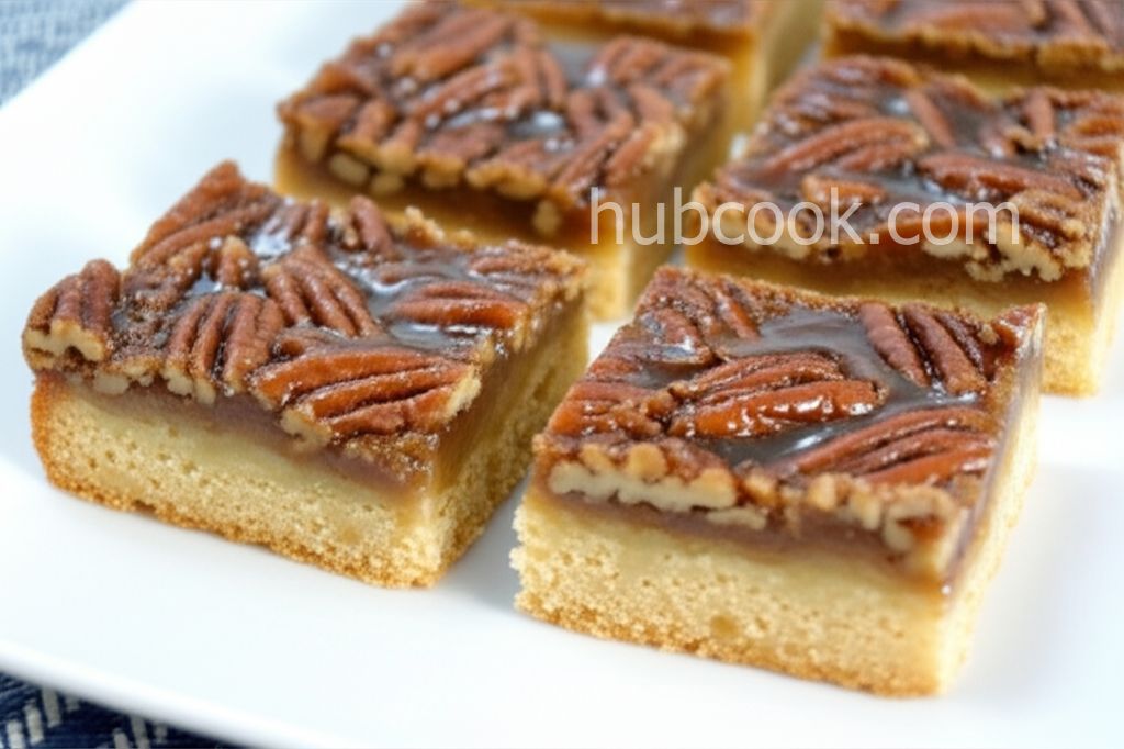 Maple Pecan Shortbread Squares