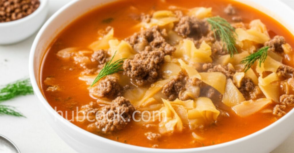 Passover Unstuffed Cabbage Soup