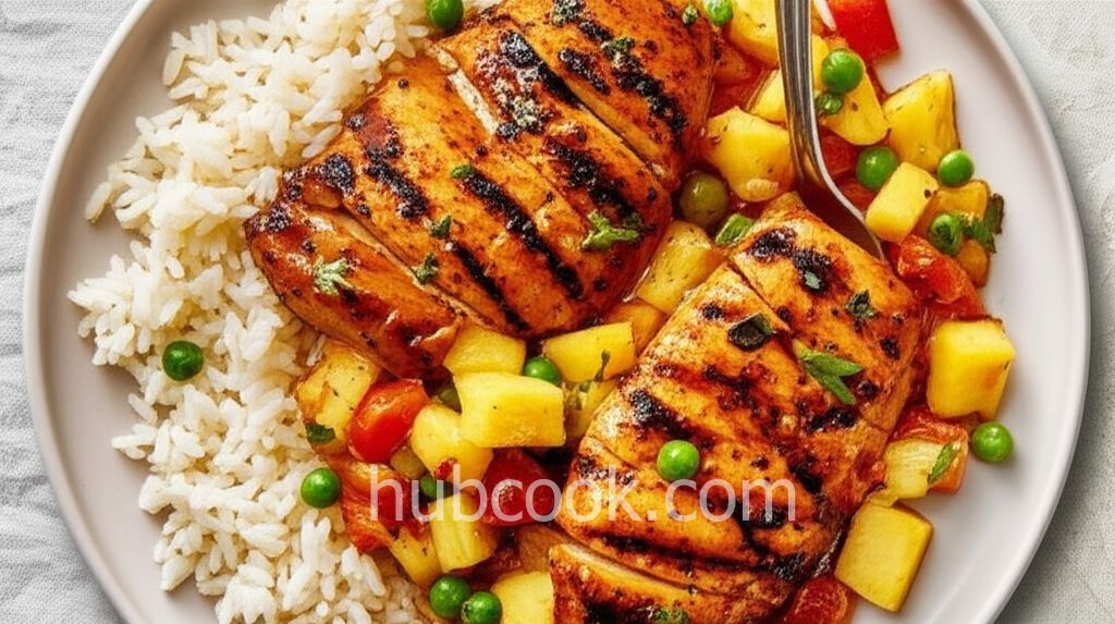 Pineapple Jerk Chicken