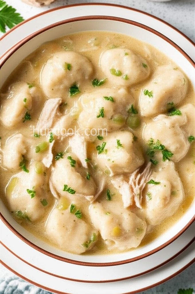 Quick and Super Easy Chicken and Dumplings
