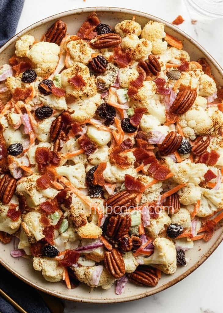 Roasted Cauliflower Salad