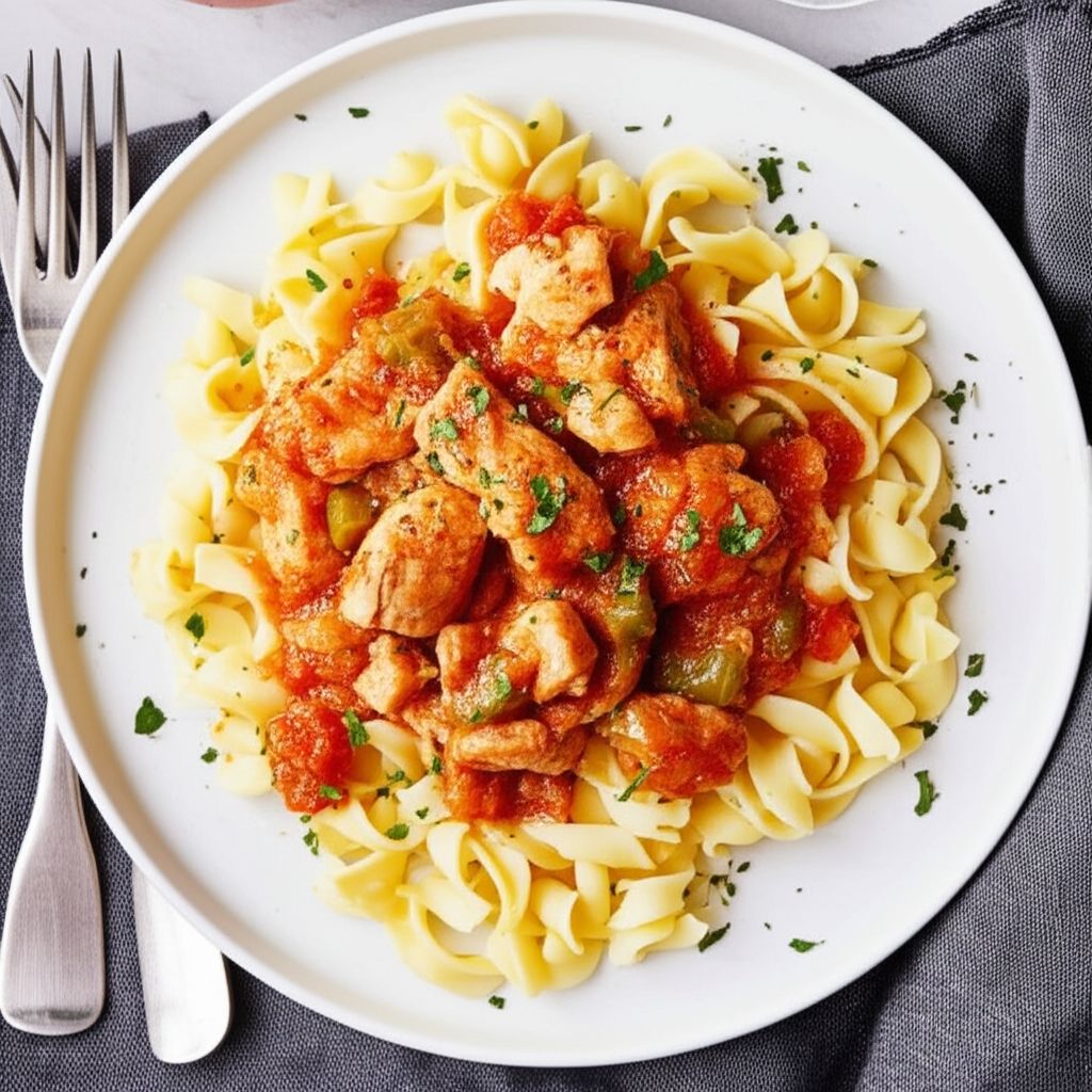 Scarlett's Chicken Cacciatore