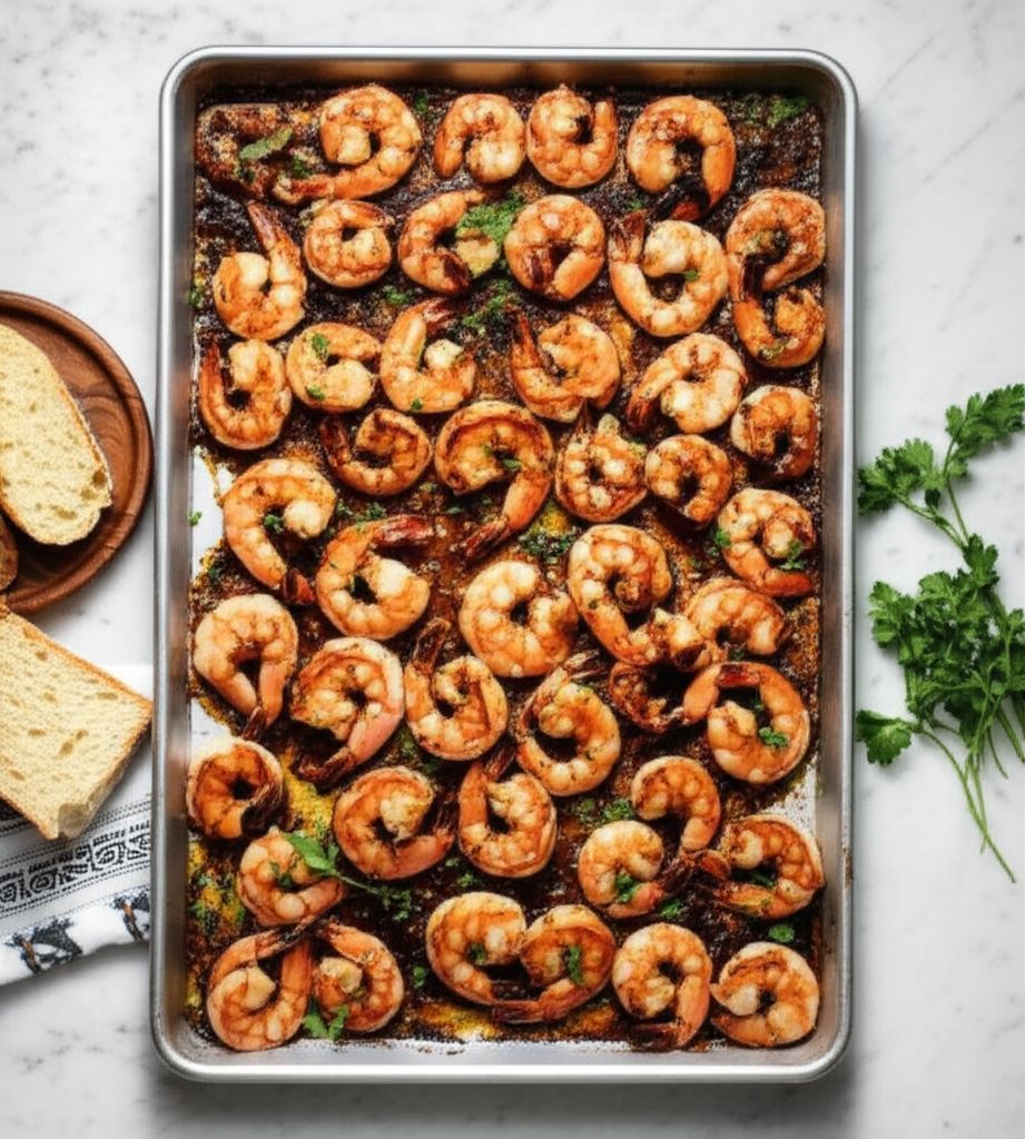 Sheet Pan New Orleans-Style Shrimp