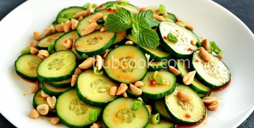 Spicy Cucumber and Peanut Salad