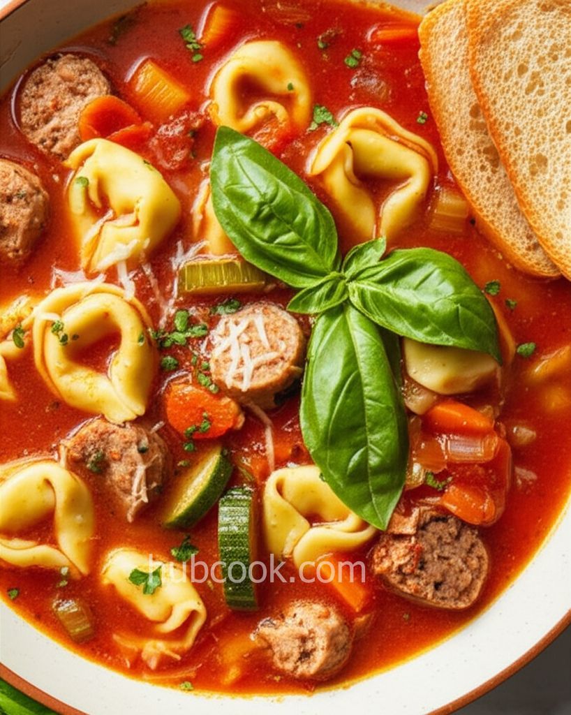 Tortellini Minestrone Soup