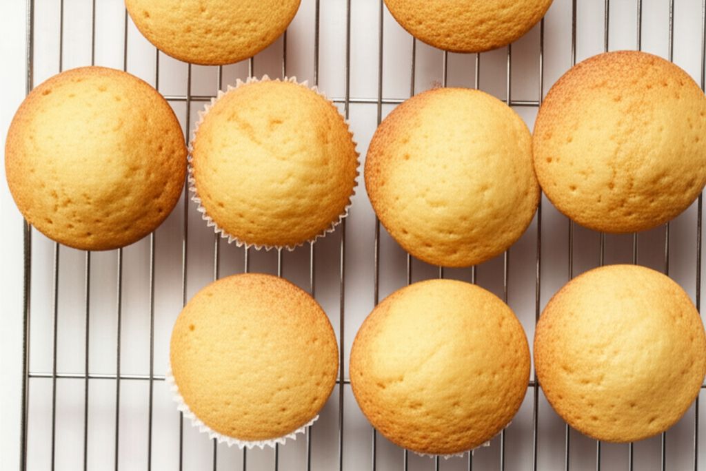Vanilla Cupcakes from Scratch