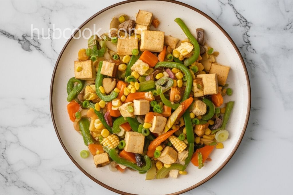 Vegetable and Tofu Stir-fry