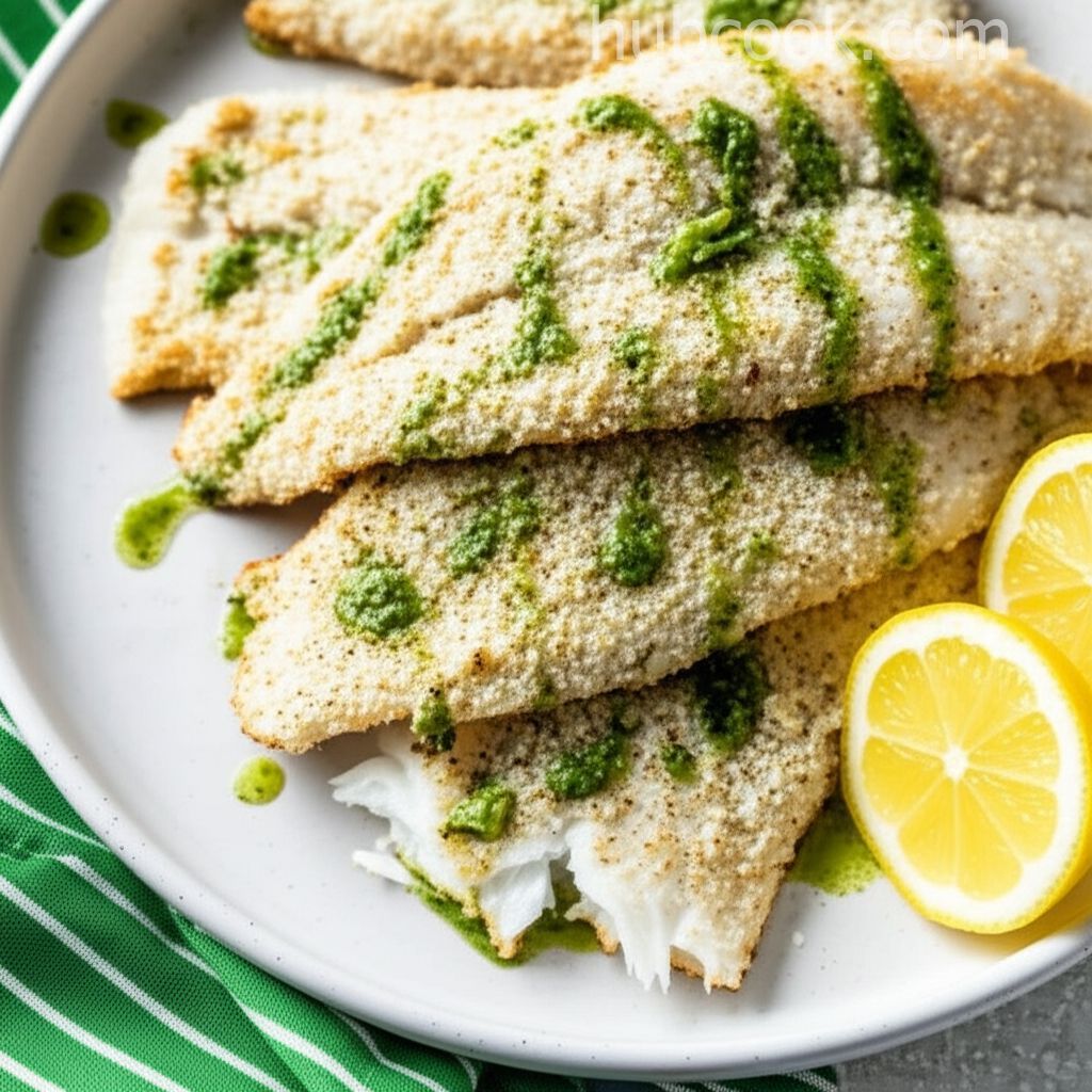 Barramundi with Lemon Basil Sauce