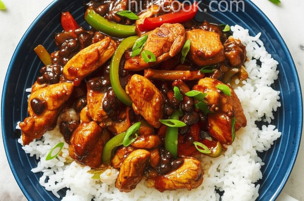 Chicken in Black Bean Sauce