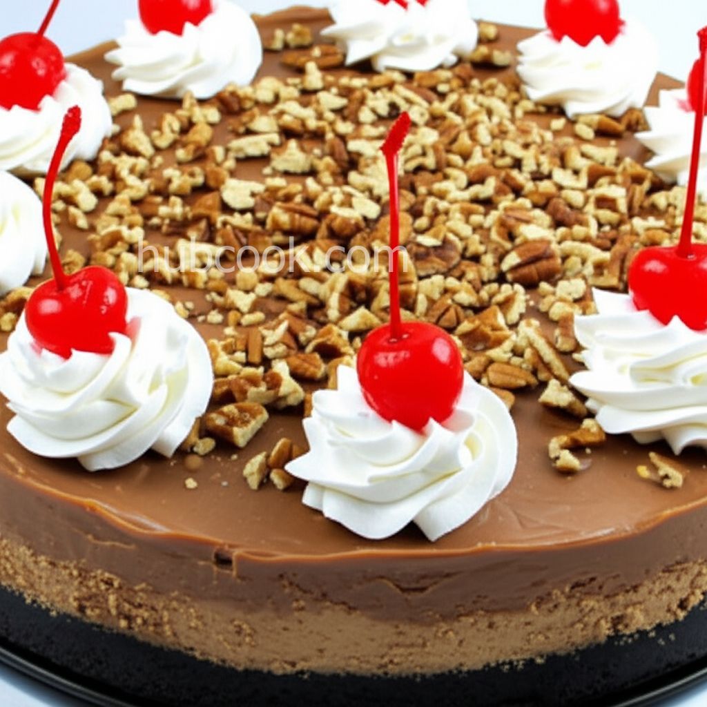 Chocolate Turtles Cheesecake