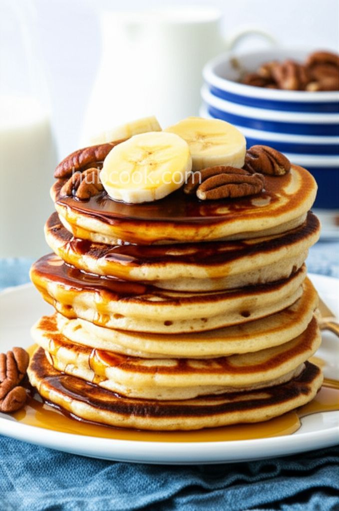 Easy Vegan Whole Grain Pancakes
