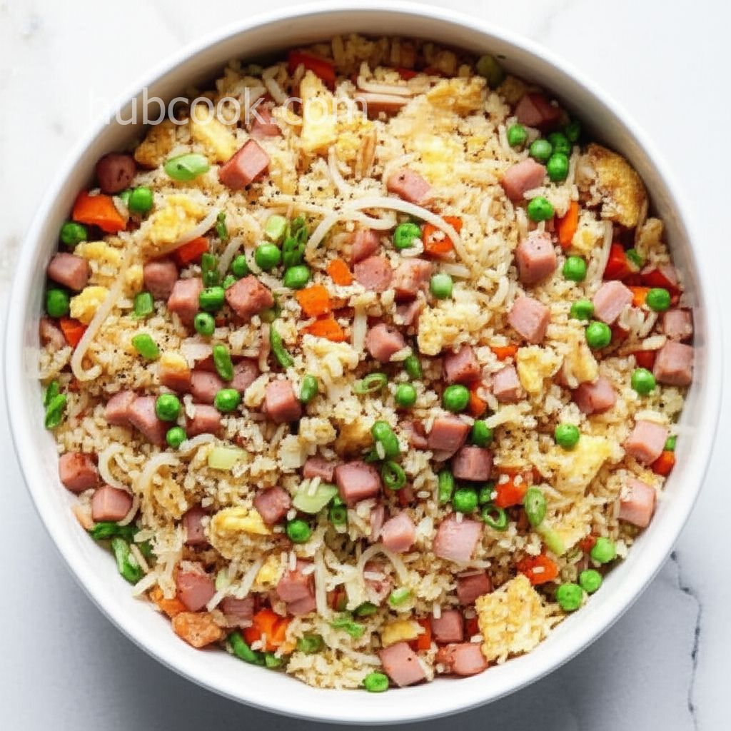 Fried Rice with Ham