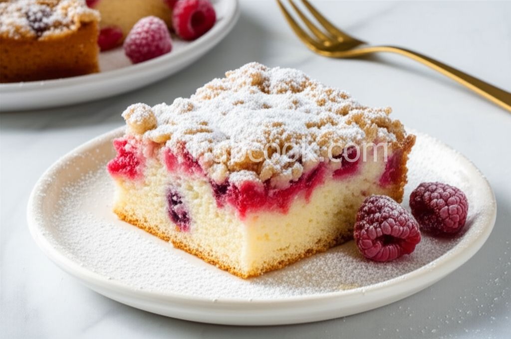 Frozen Raspberry Cake