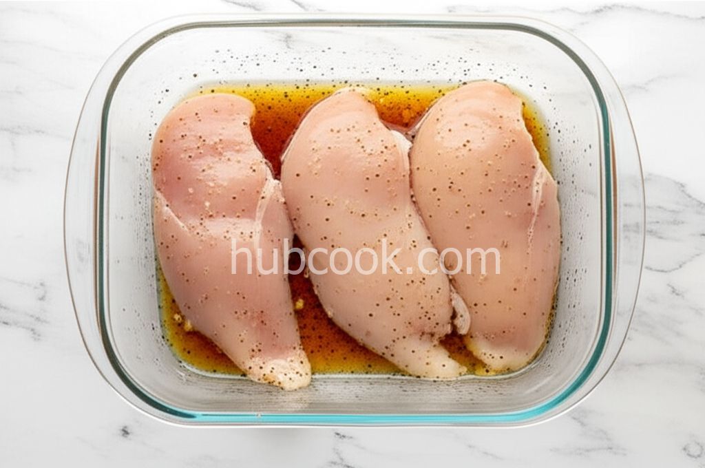Greek-Style Garlic Chicken Breasts