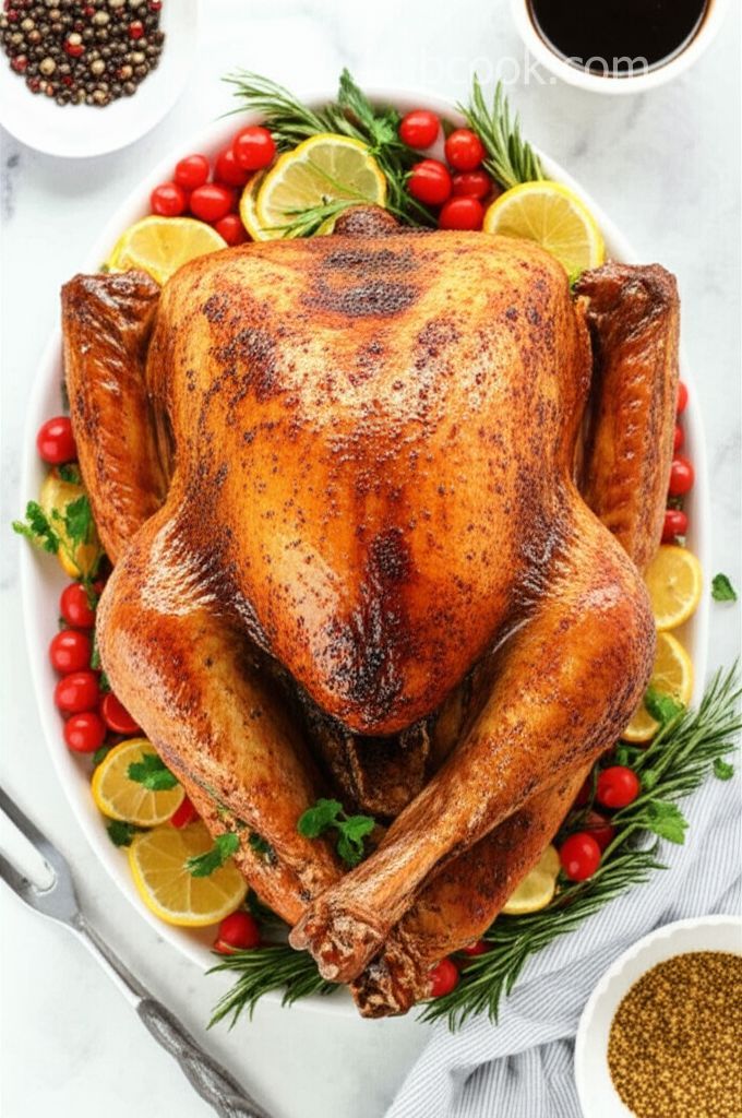 Herb-Glazed Roasted Turkey