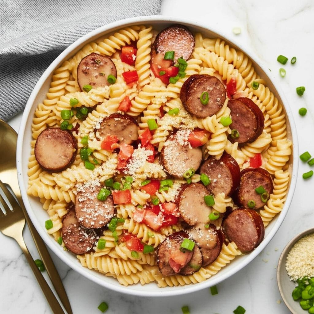 Hillshire Farm Sausage Alfredo