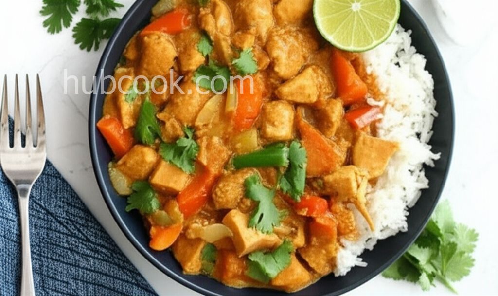 Instant Pot Coconut Chicken Curry with Sweet Potato