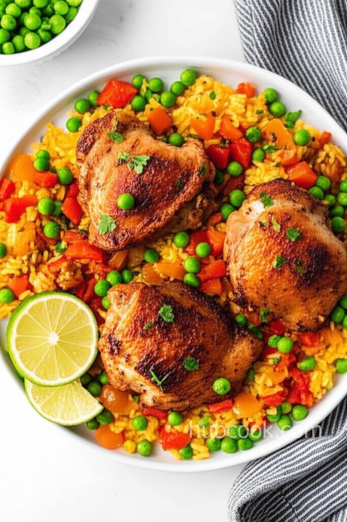 Instant Pot Spanish Chicken and Rice
