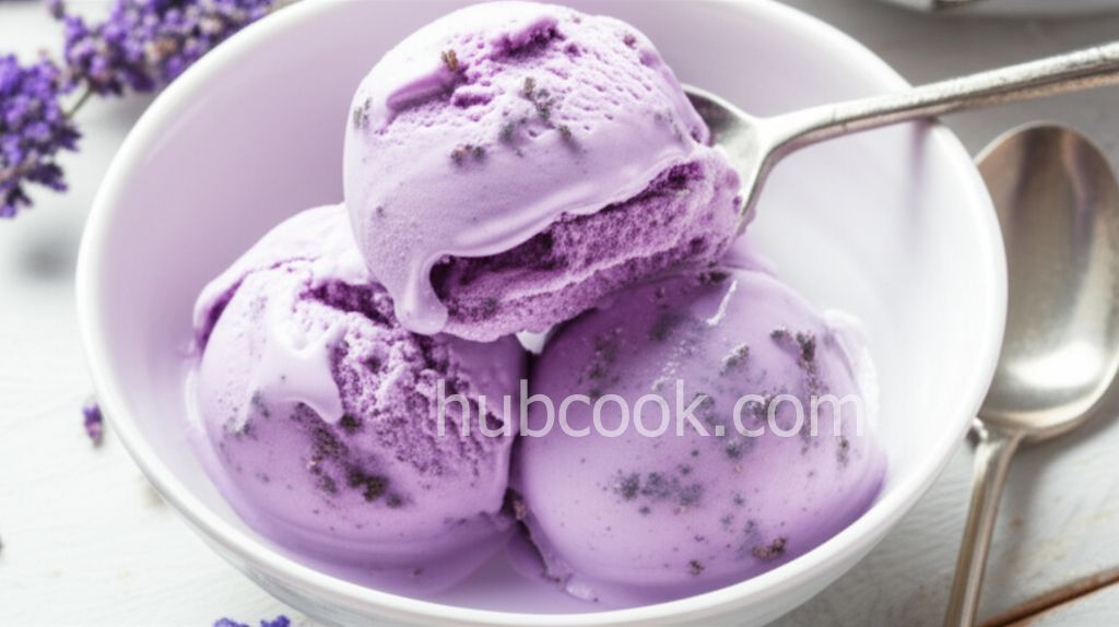 Lavender Ice Cream