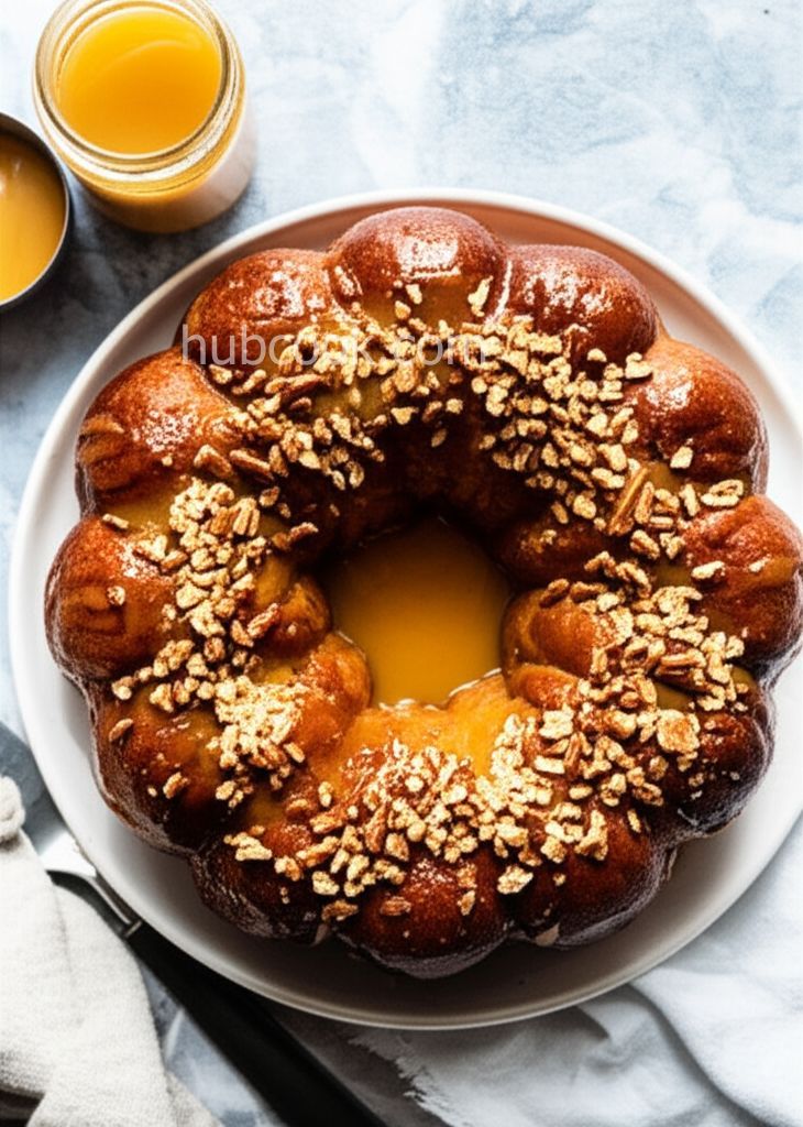 Monkey Bread with Butterscotch Pudding