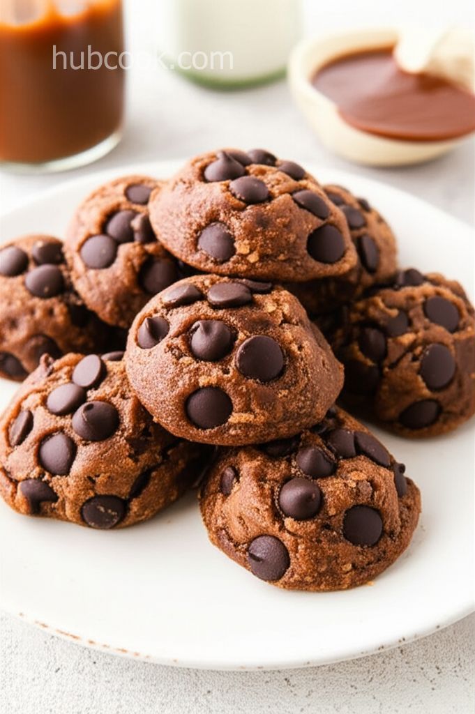 No Bake Chocolate Peanut Butter Cookies