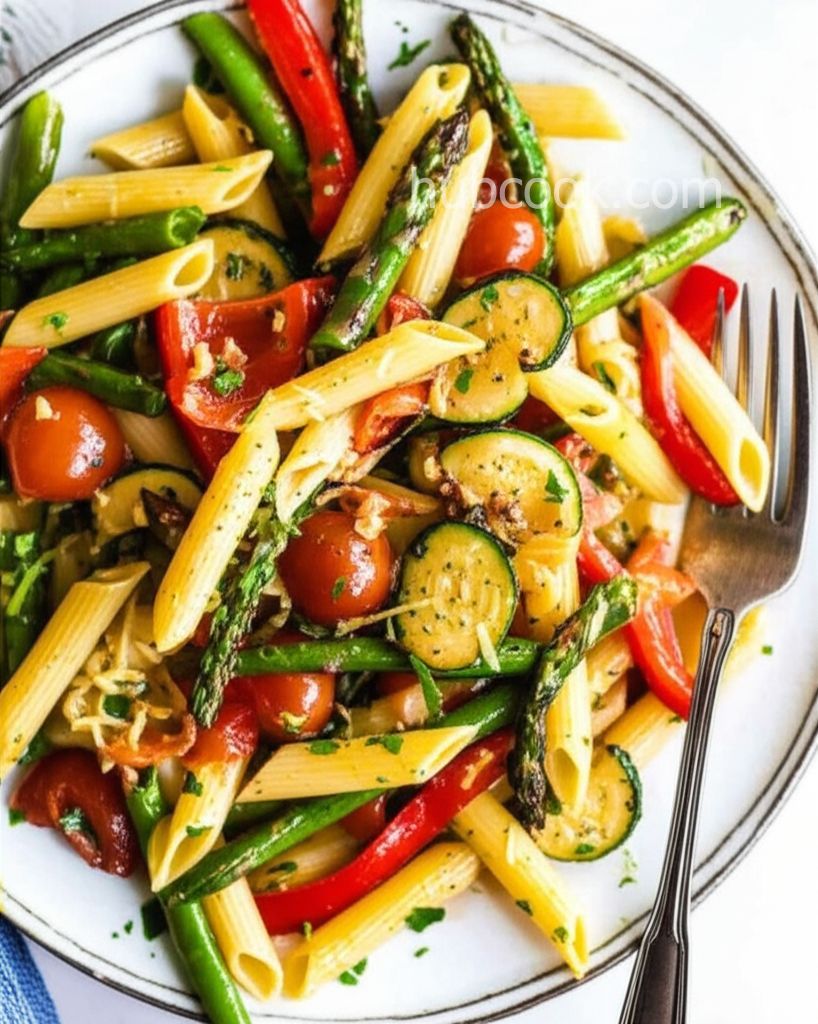 No-Cream Pasta Primavera