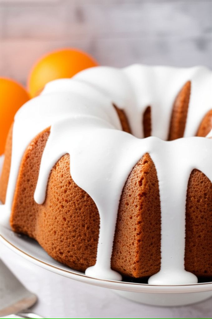 Orange Fluff Cake