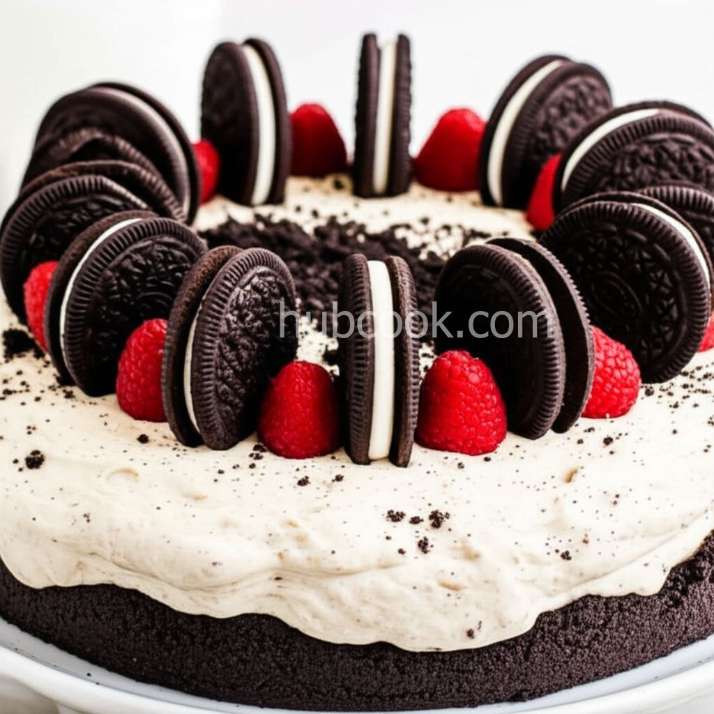Oreo White Chocolate Mousse Cake