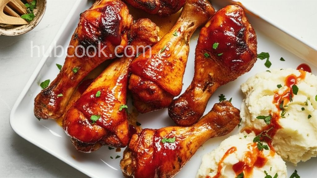 Oven BBQ Chicken Drumsticks