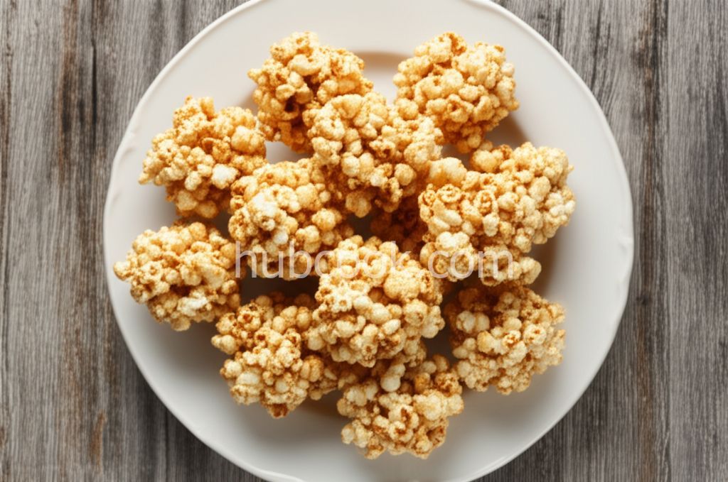 Peanut Butter Popcorn Balls