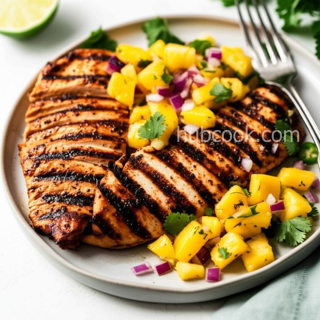 Pineapple Salsa Chicken