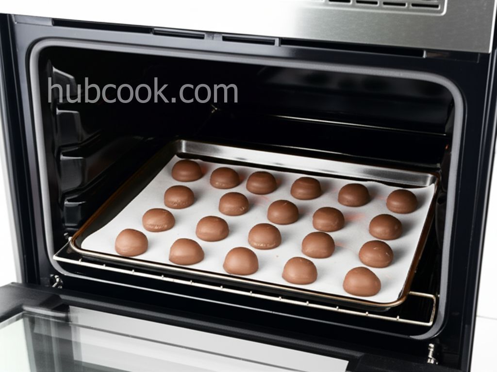 Rolo-Filled Chocolate Cookies