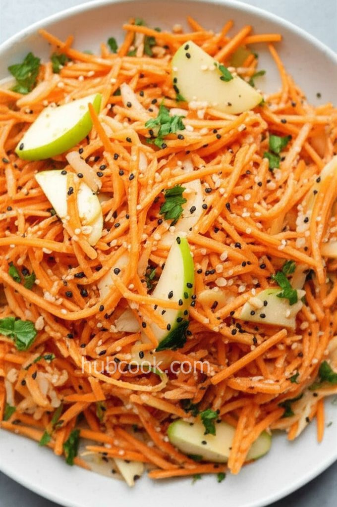 Shredded Apple Carrot Salad