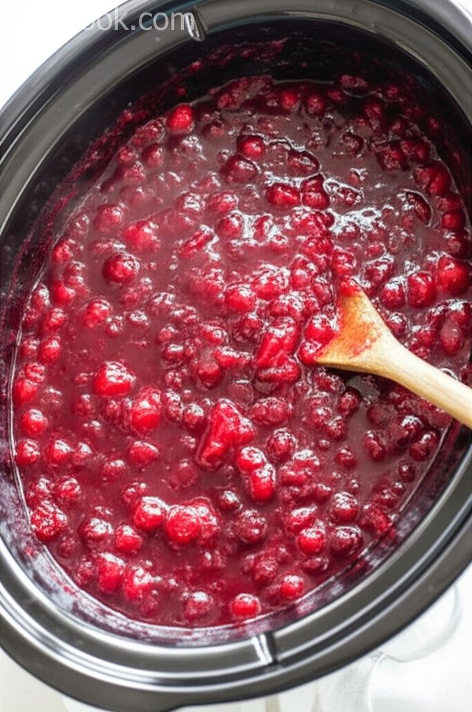 Slow Cooker Cranberry Sauce
