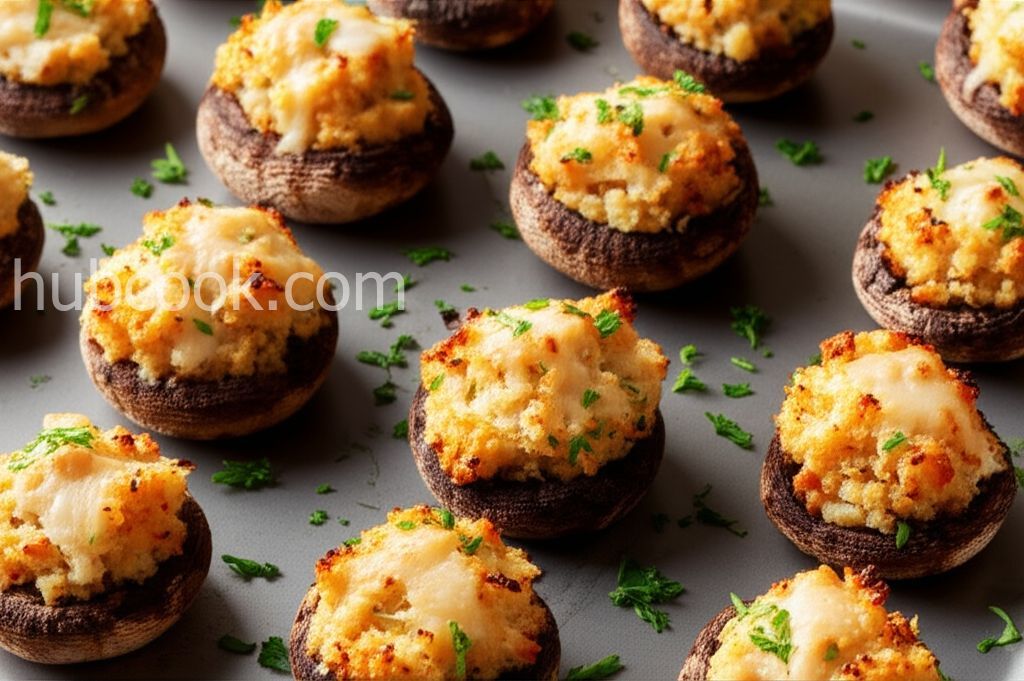 Stuffed Portobello Mushroom Caps