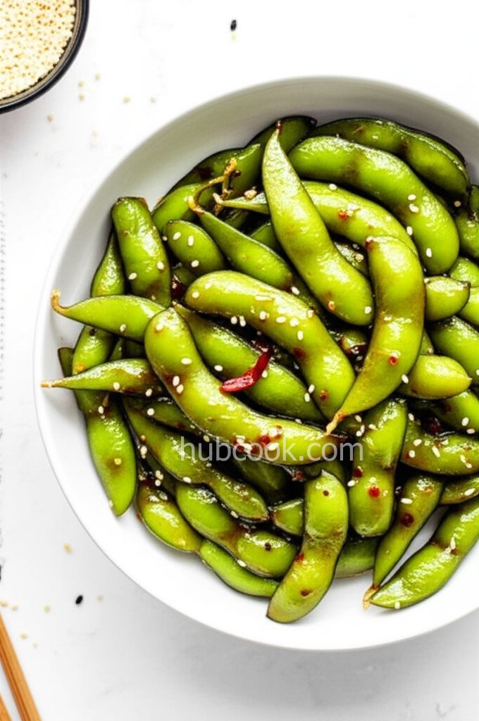Szechuan Edamame (Soy Beans)