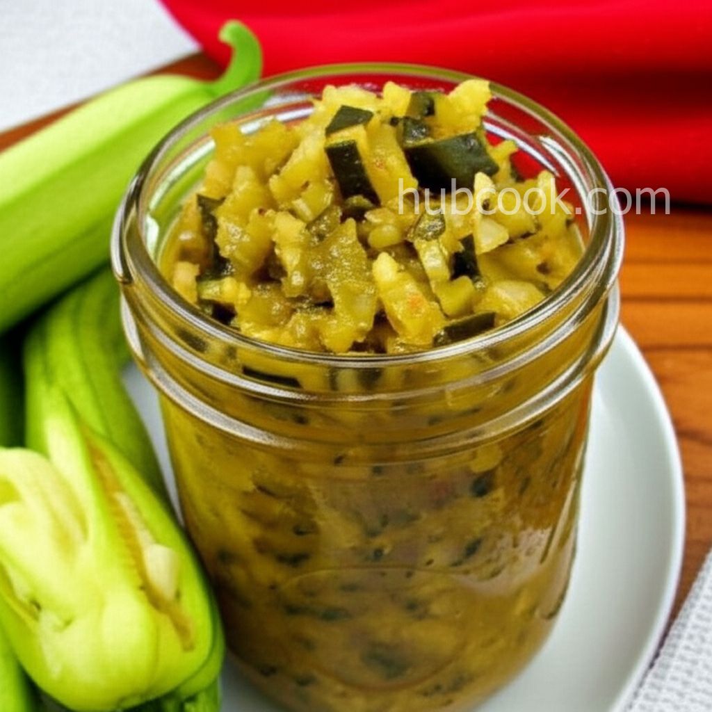 Zucchini Relish with Sweet Peppers