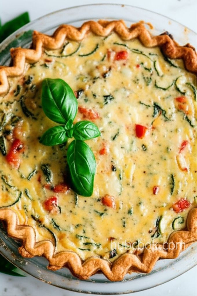 Zucchini Tomato Pie