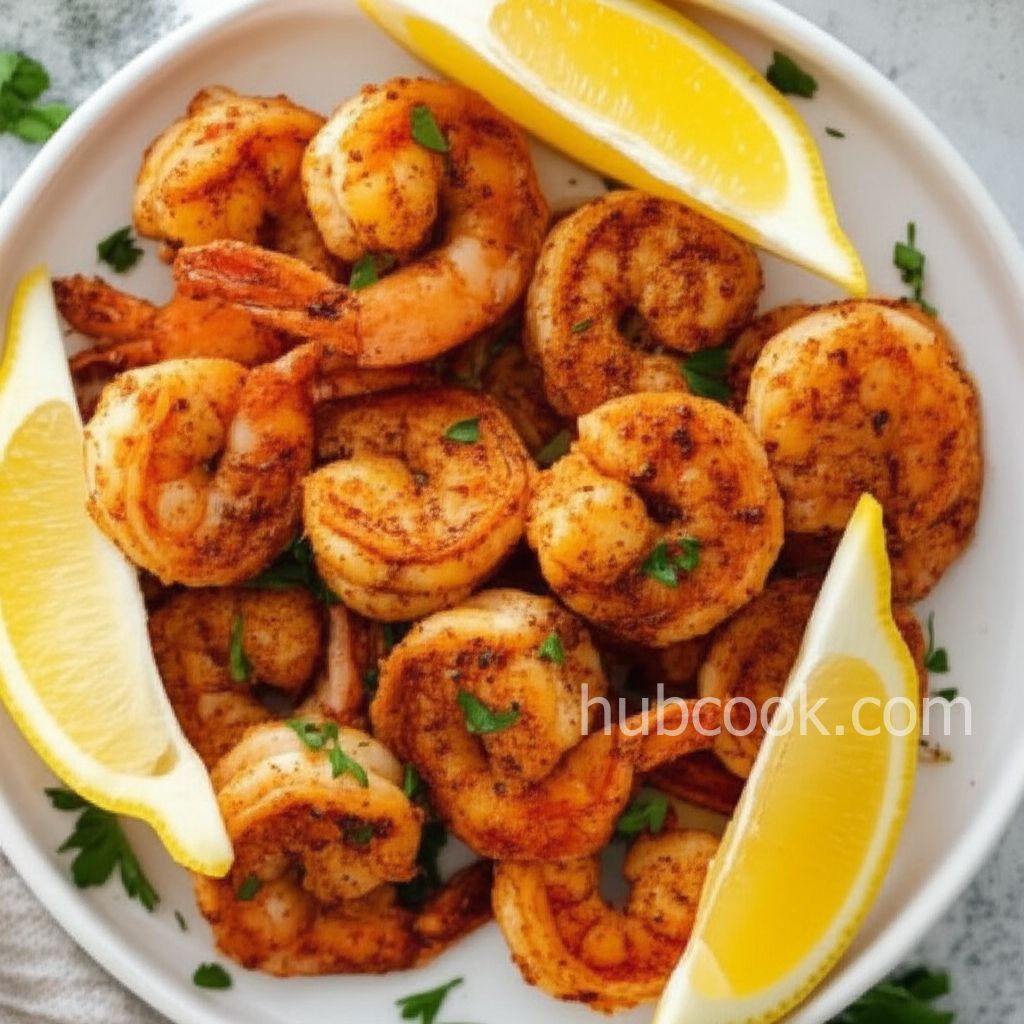 Air Fryer Lemon Pepper Shrimp