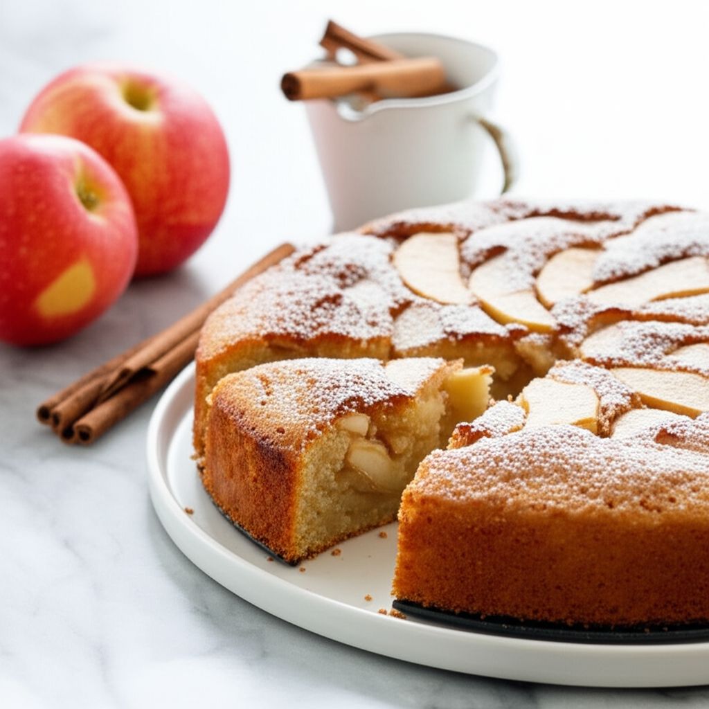 Apple Frangipane Cake