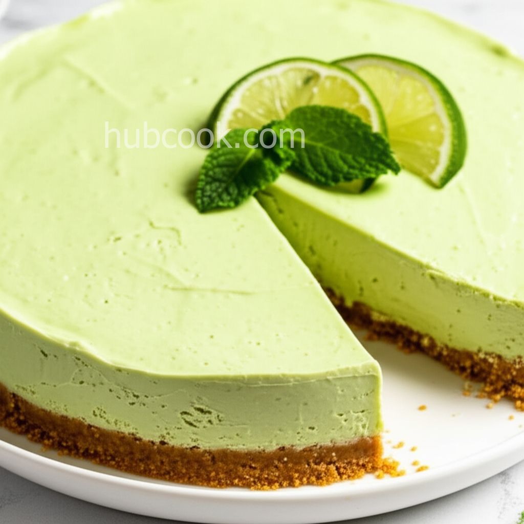 Avocado Lime Cheesecake