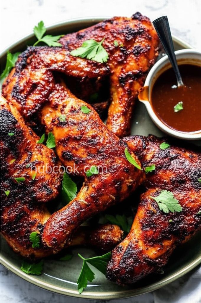 Barbecued Butter Chicken
