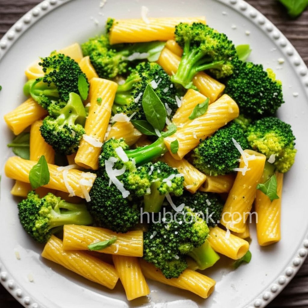 Broccoli with Rigatoni