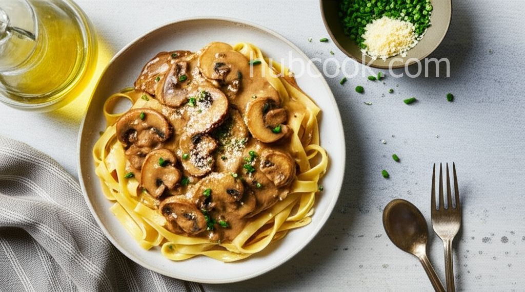 Chef John's Creamy Mushroom Pasta
