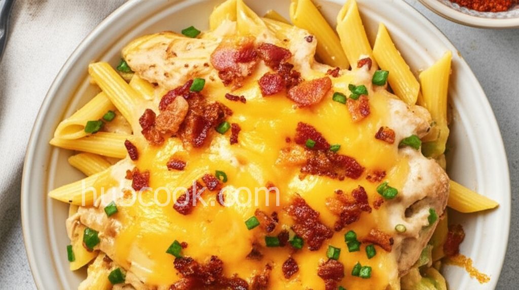 Chicken Bacon Ranch Casserole