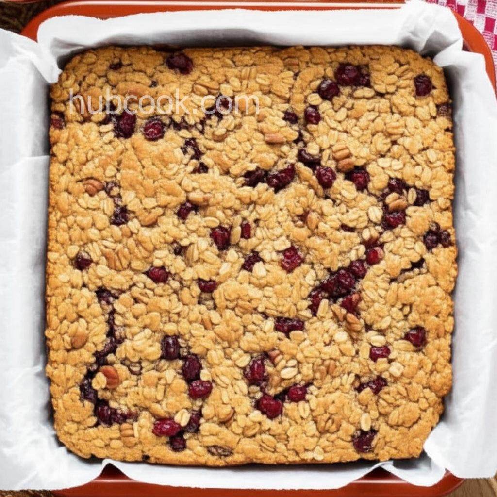 Cranberry Oatmeal Bars